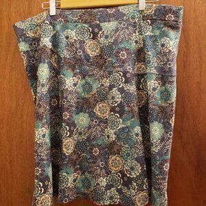 REI Womens Floral Print Skirt Size Extra Large